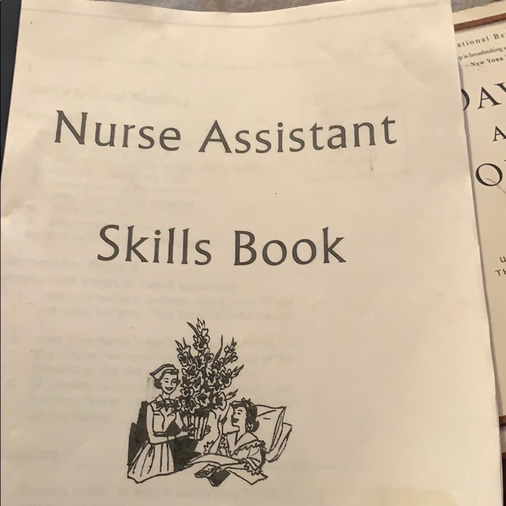 Nurse Assistant Skills book